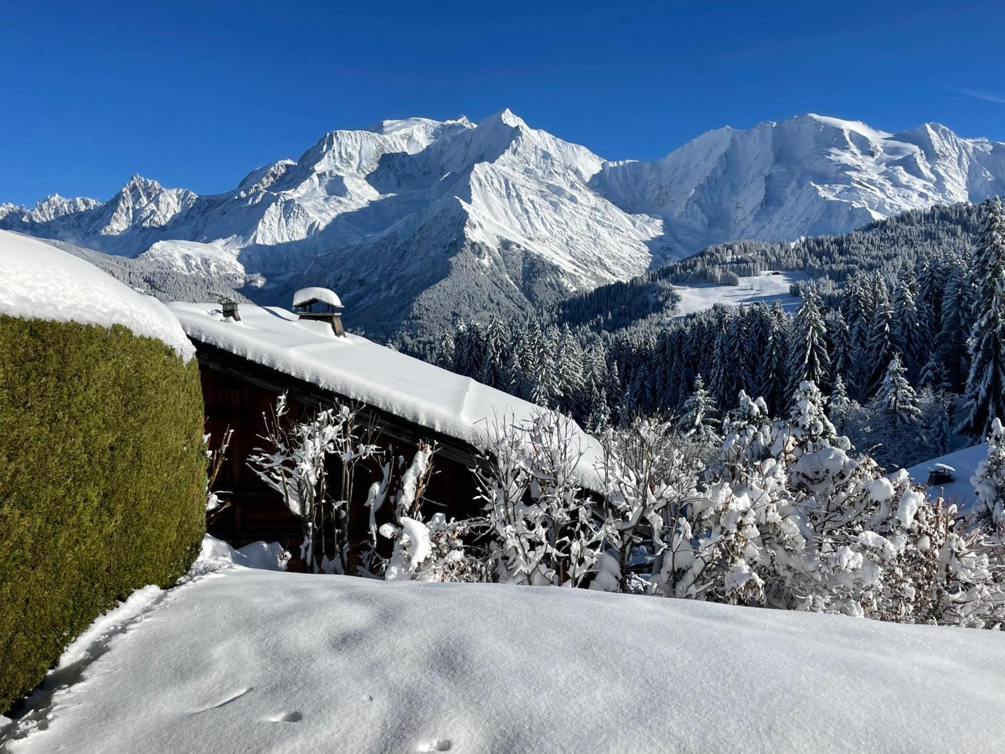 Vue Splendide Mont Blanc Apartamento Saint-Gervais-les-Bains Exterior foto